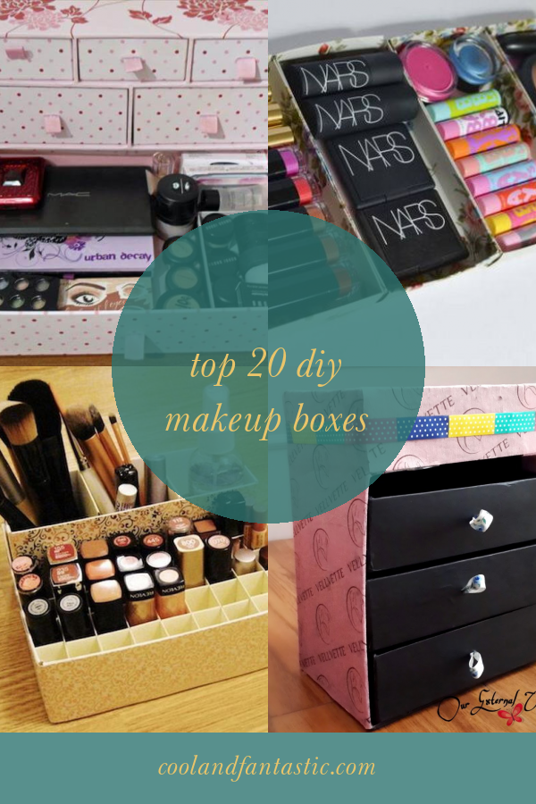 Top 20 Diy Makeup Boxes - Home, Family, Style and Art Ideas